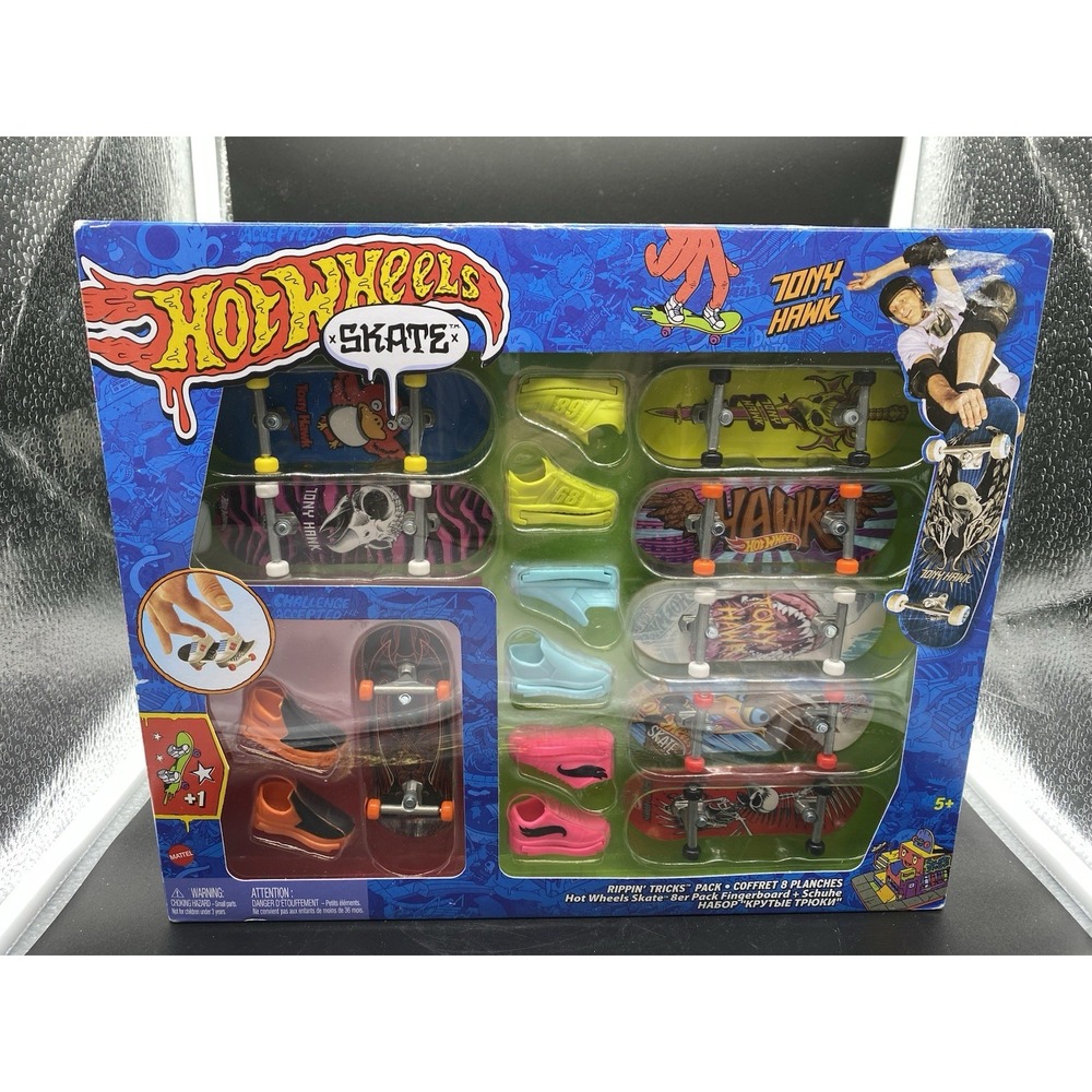 HOT WHEELS TONY HAWK SKATE-8‎ SKATE BOARDS SEALED